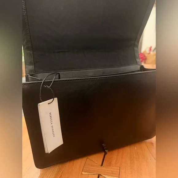 Rebecca Minkoff Chevron Quilted Jumbo Love Crossbody – Black “NWT - minor wear” - Picture 13 of 15